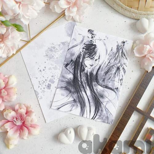 Система спаси себя сам для главного злодея открытка Шень Цинцю от Joe Kotlyar (Спецзаказ)