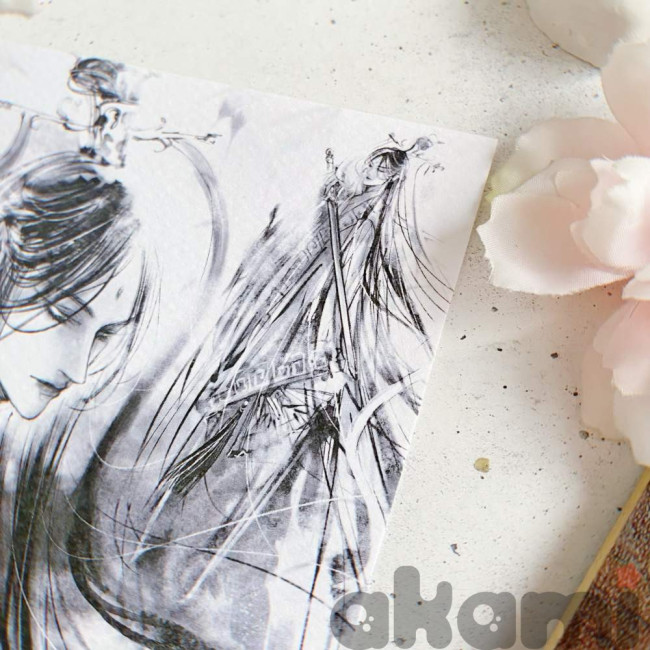 Система спаси себя сам для главного злодея открытка Шень Цинцю от Joe Kotlyar (Спецзаказ)