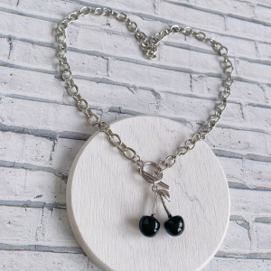 Подвеска вишенки на цепи bt291 shg28