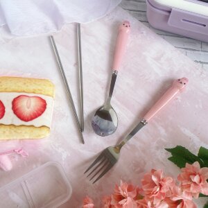 Набор столовых приборов Зайки bl836 shg37